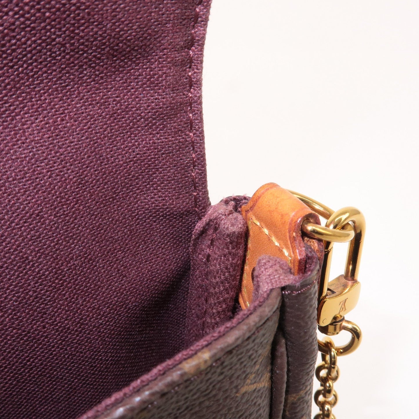 Louis Vuitton Monogram Favorite MM 2Way Shoulder Bag M40718