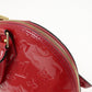 Louis Vuitton Monogram Vernis Alma PM Hand Bag Rose Indien M91770