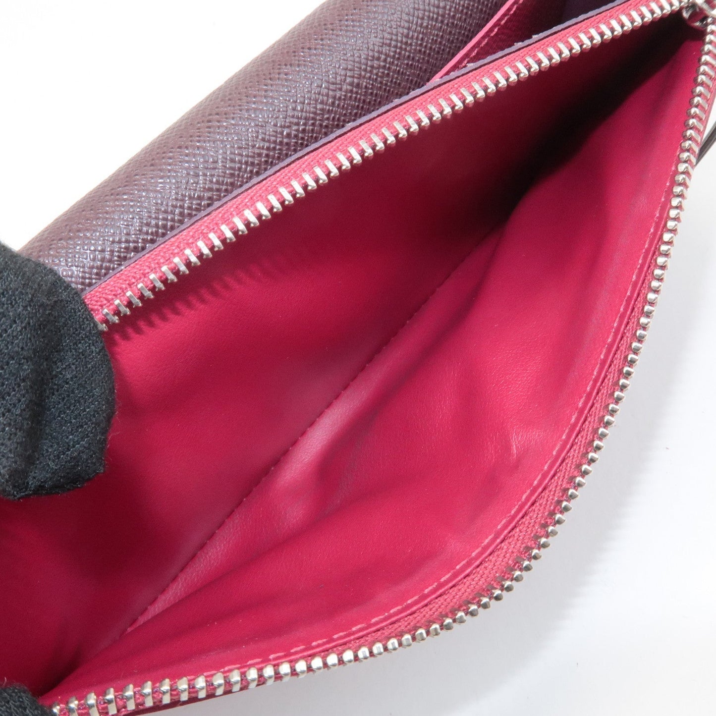 Louis Vuitton Epi Portefeuille Emily Wallet Fuchisa M60851