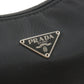 Prada Nylon Pouch Hand Bag Mini Bag Purse NERO Black MV515