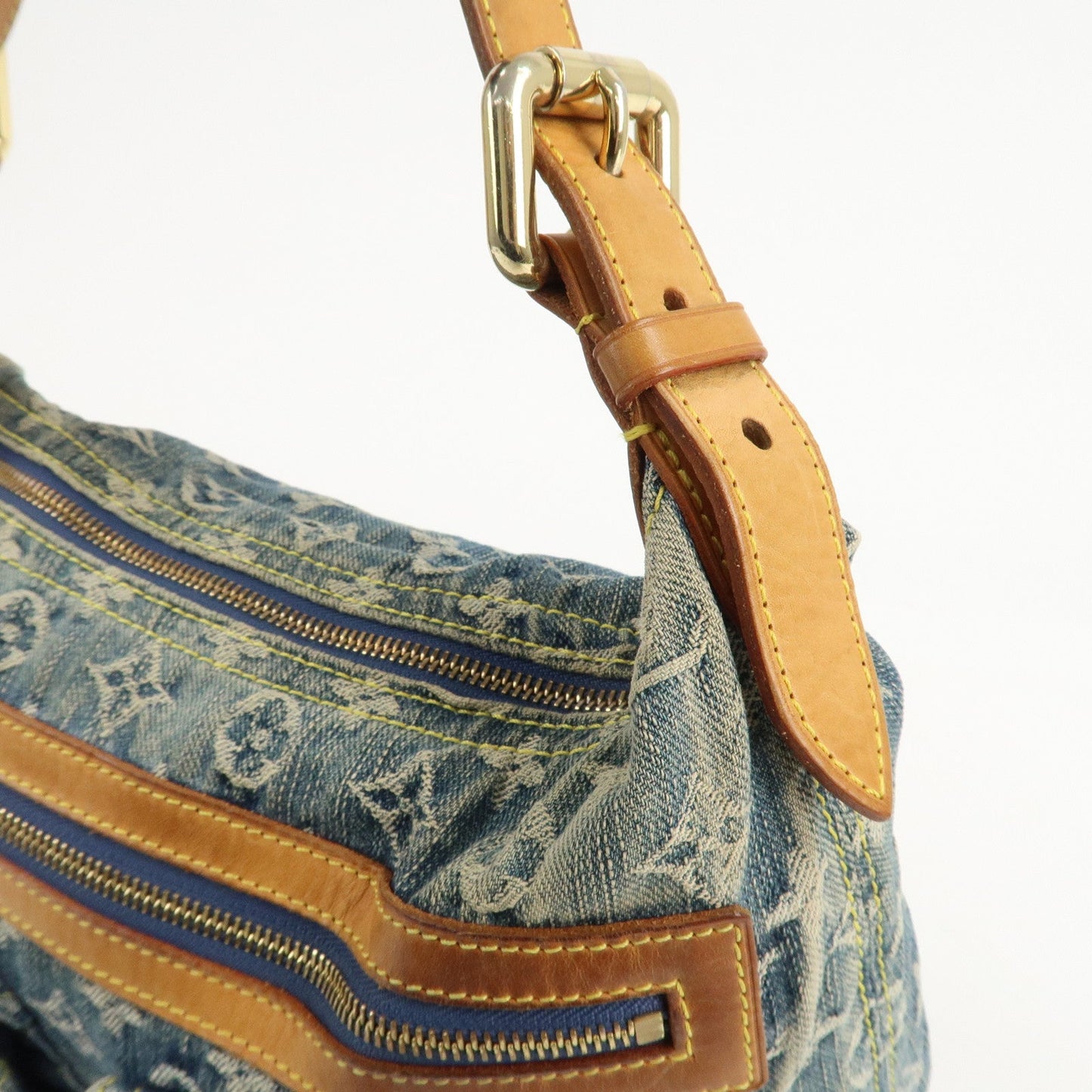 Louis Vuitton Monogram Denim Baggy PM 2Way Shoulder Bag M95049