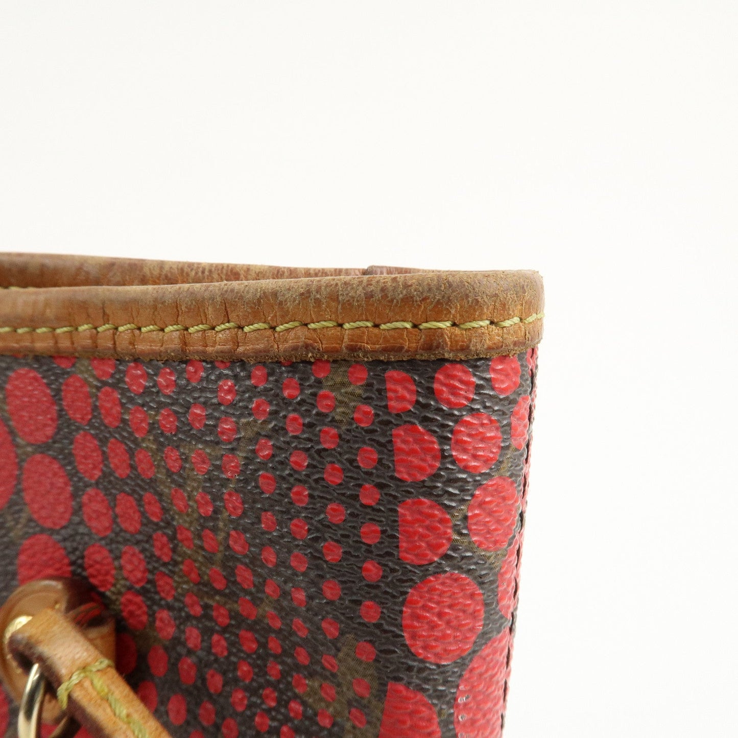 Louis Vuitton Rouge Pumpkin Dots Yayoi Kusama Neverfull MM M40686