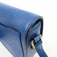 Louis Vuitton Epi Mini Saint Cloud Shoulder Bag Blue M52215