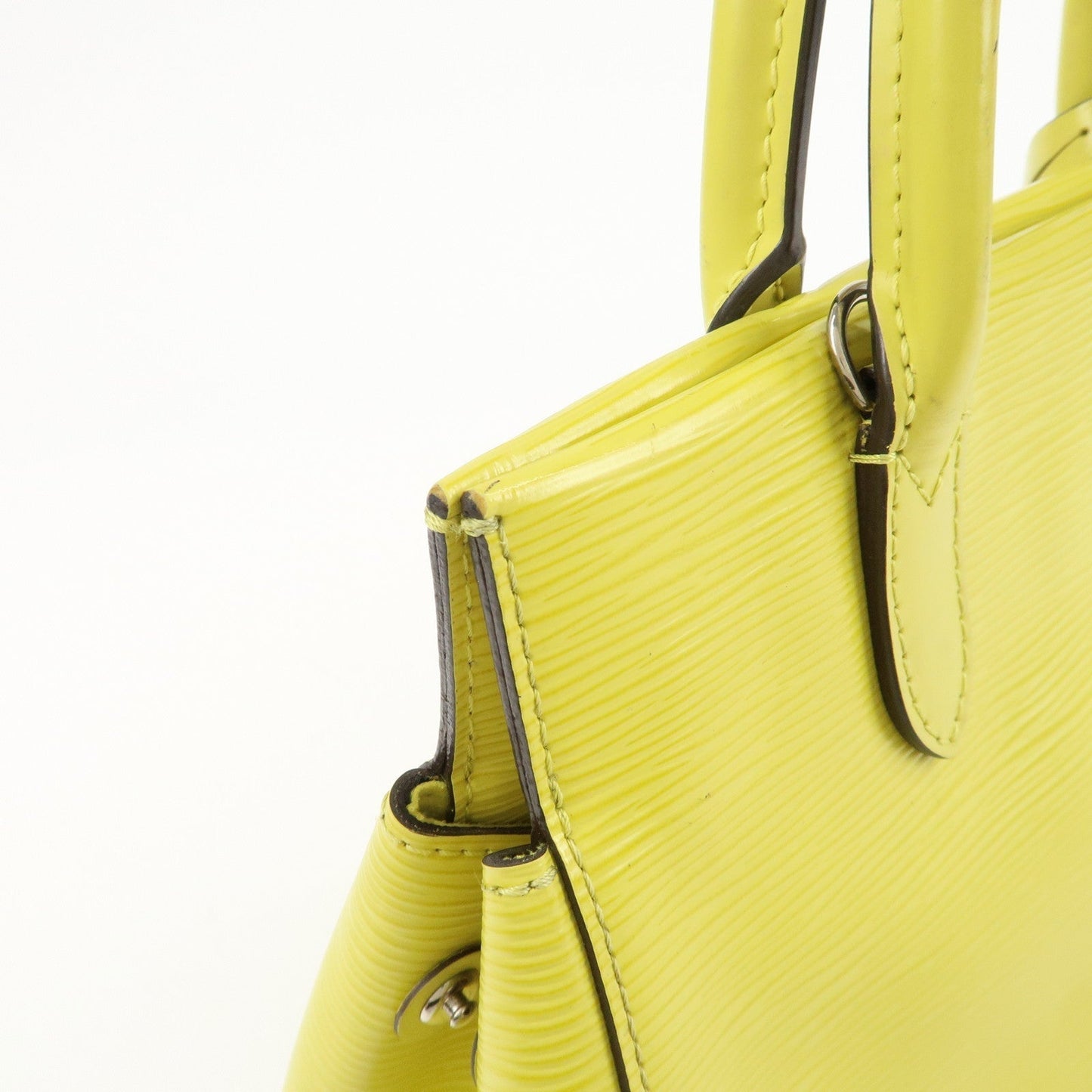 Louis Vuitton Epi Marly BB 2Way Bag Hand Bag Pistache M94617