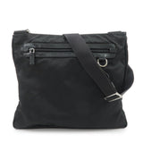PRADA Triangle Logo Nylon Leather Shoulder Bag Crossbody Bag VA0348