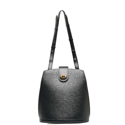 Louis Vuitton Epi Clooney Shoulder Bag M52252 Noir Black Leather  Louis Vuitton