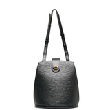 Louis Vuitton Epi Clooney Shoulder Bag M52252 Noir Black Leather  Louis Vuitton