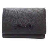 Gucci Horsebit Compact Wallet Black
