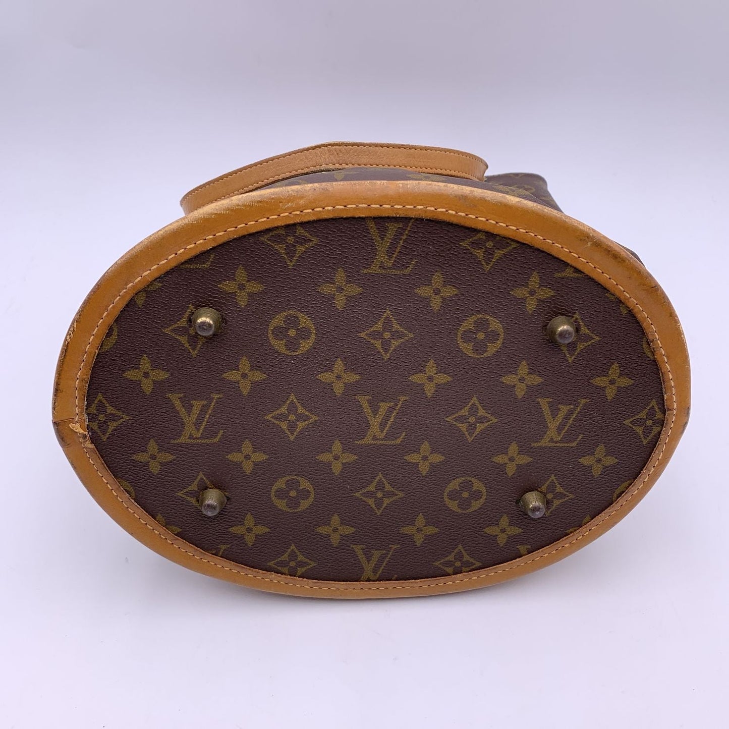 LOUIS VUITTON   French Co. Made In Usa Monogram Large Bucket Bag