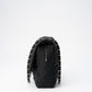 Chanel Black Nylon Large Chocolate Bar Flap Bag