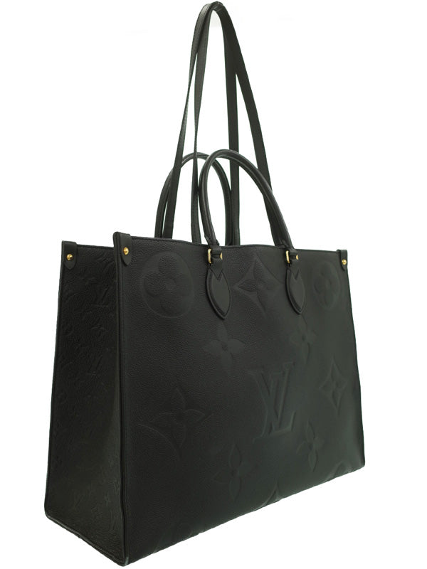 Louis Vuitton Monogram Implant On The Go GM Tote Bag