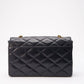 Chanel Single Flap Crossbody with 24K Gold Plated Hardware - Navy