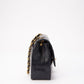 Chanel Single Flap Crossbody with 24K Gold Plated Hardware - Navy