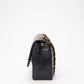 Chanel Single Flap Crossbody with 24K Gold Plated Hardware - Navy