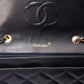 Chanel Single Flap Crossbody with 24K Gold Plated Hardware - Navy
