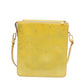 LOUIS VUITTON Vernis Motto Shoulder Bag Gris LV Auth 18430