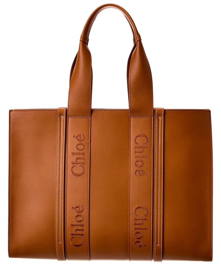 CHL - CC o? Woody Large Leather Tote