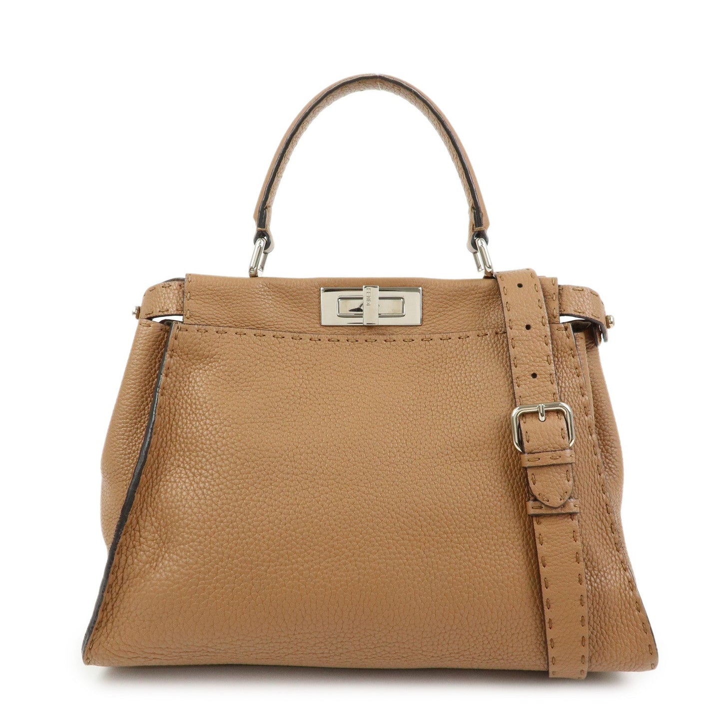 FENDI Peekaboo Celleria 2Way Bag Hand Bag Shoulder Bag 8BN290