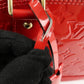 Louis Vuitton Monogram Vernis Alma BB Cerise Shoulder Bag M90174