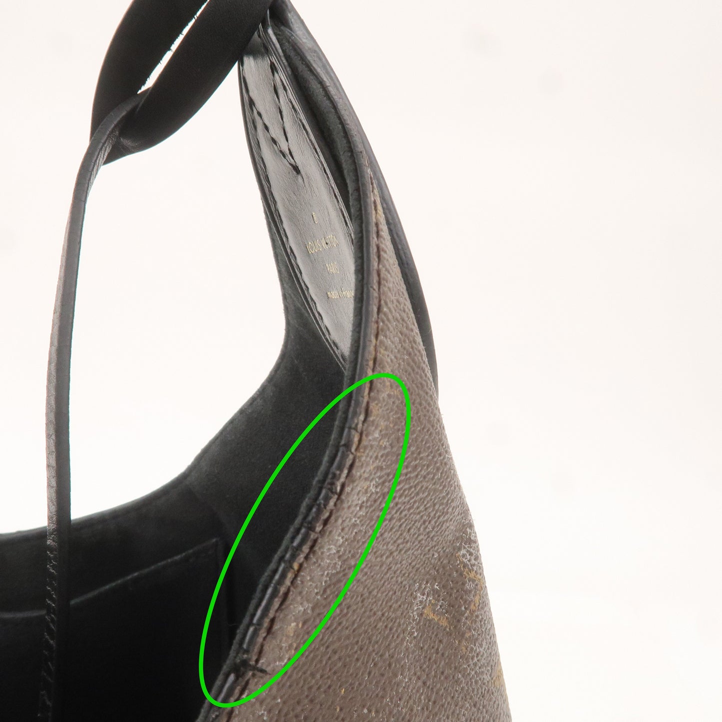 Louis Vuitton Monogram Flower Hobo Shoulder Bag Brown M43545