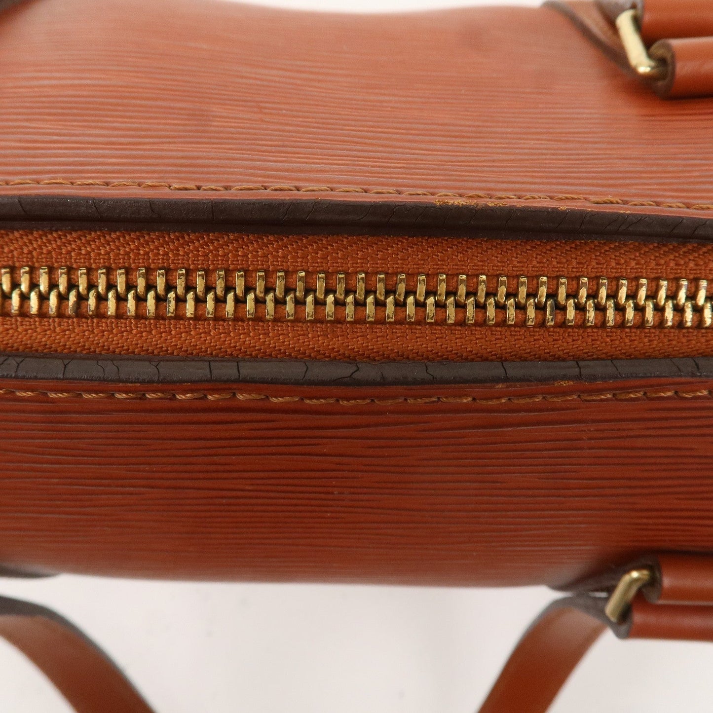Louis Vuitton Epi Soufflot Shoulder Bag Kenya Brown M52223