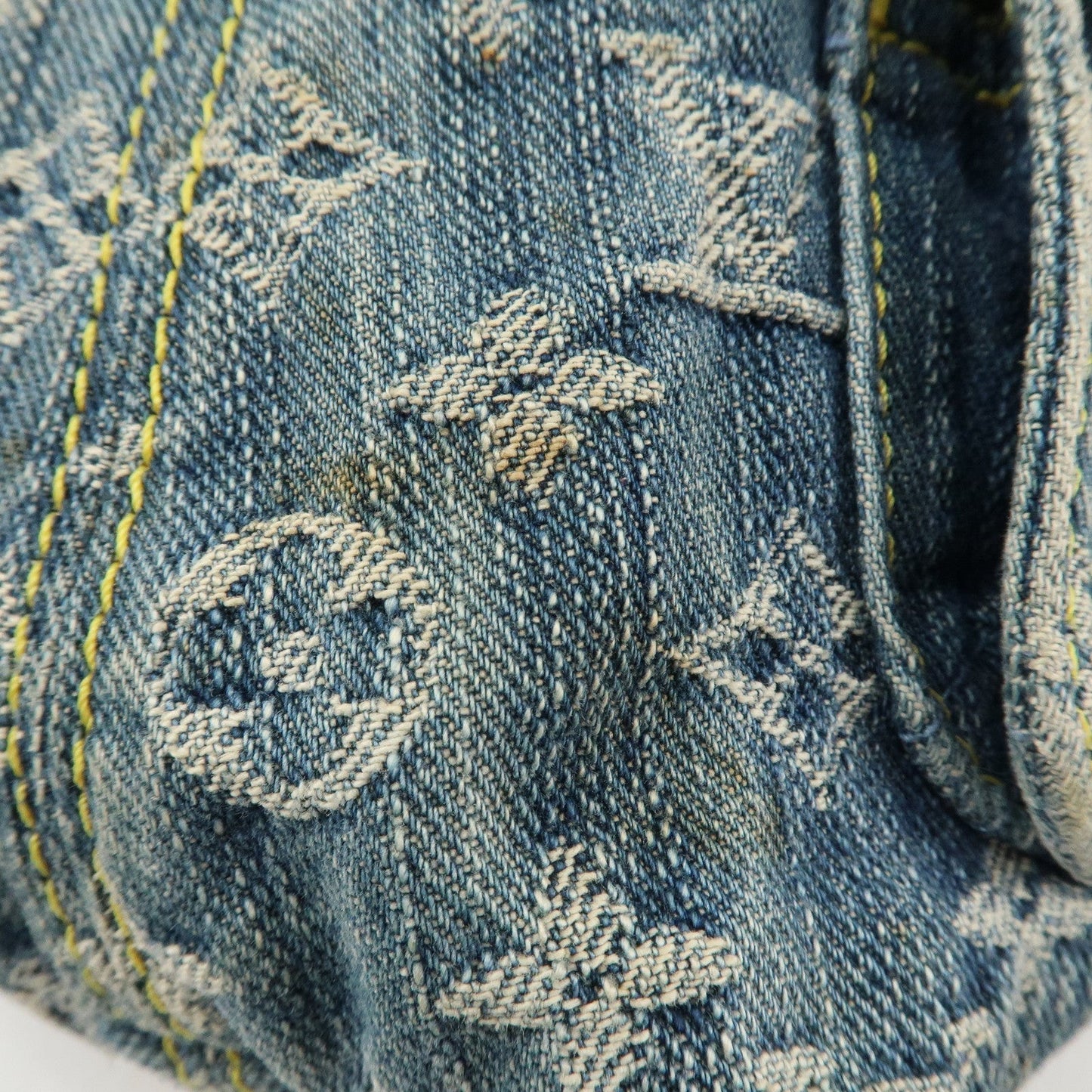 Louis Vuitton Monogram Denim Baggy PM 2Way Shoulder Bag M95049