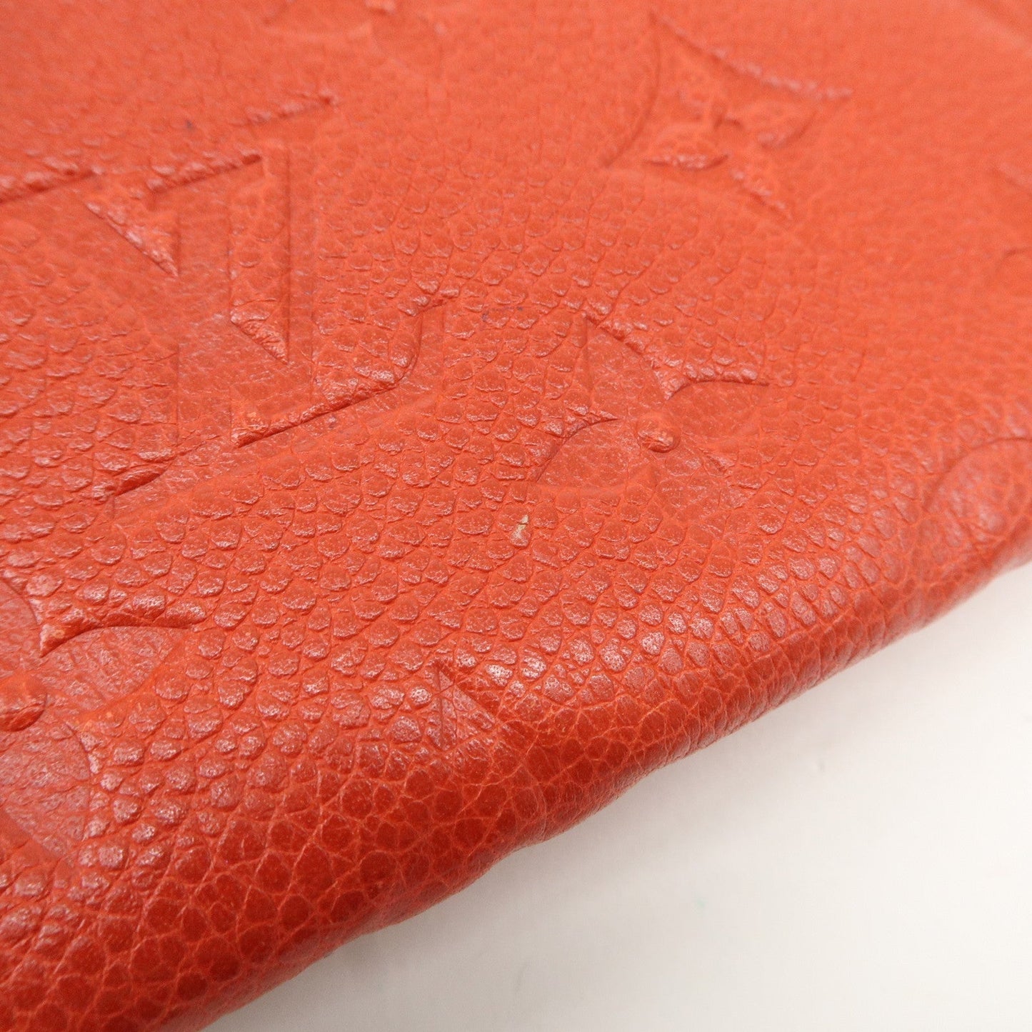 Louis Vuitton Monogram  Empreinte Portefeuille Cerise Cion Case