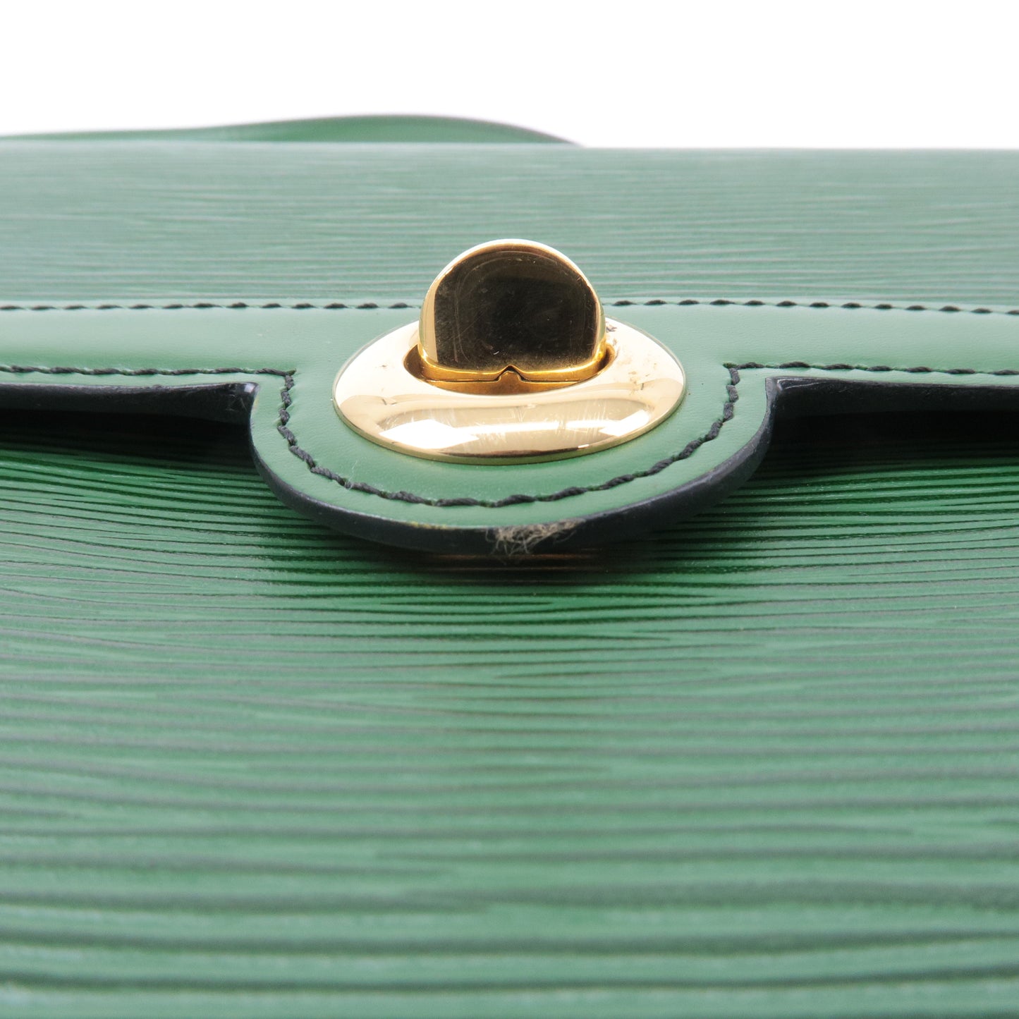 Louis Vuitton Epi Pochette Arche Shoulder Bag Borneo Green M52574