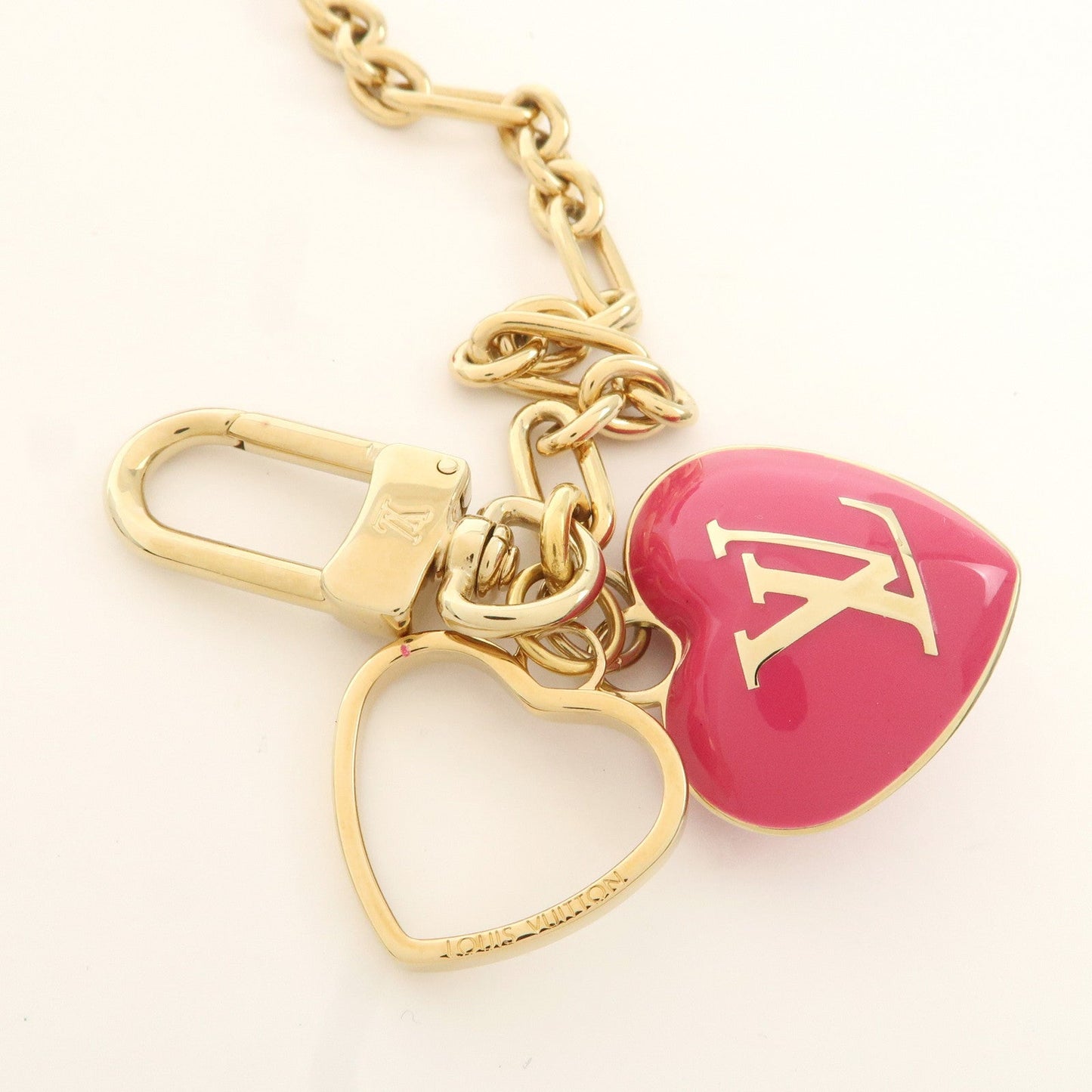 Louis Vuitton Monogram Vernis Porte Monnaie Coeur Coin Case M93657