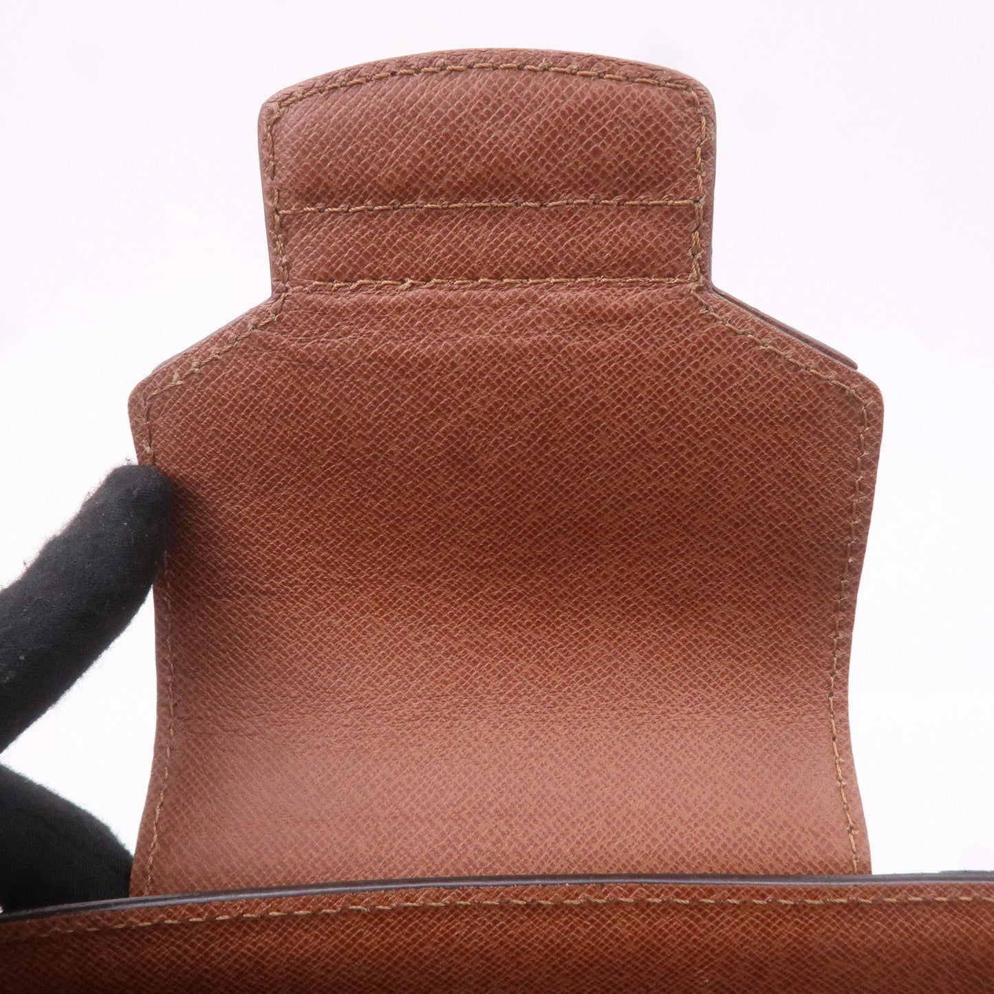 Louis Vuitton Monogram Courcelles Shoulder Bag Brown M51375