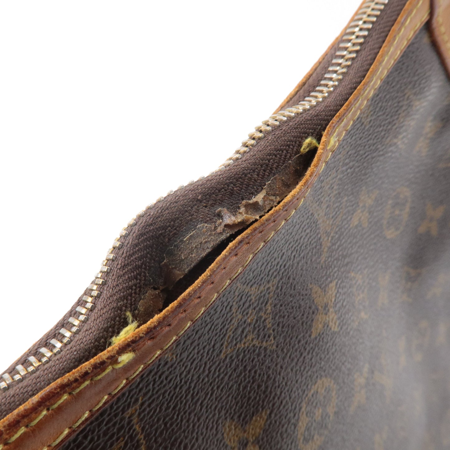 Louis Vuitton Monogram Odeon MM Shoulder Bag Brown M56389
