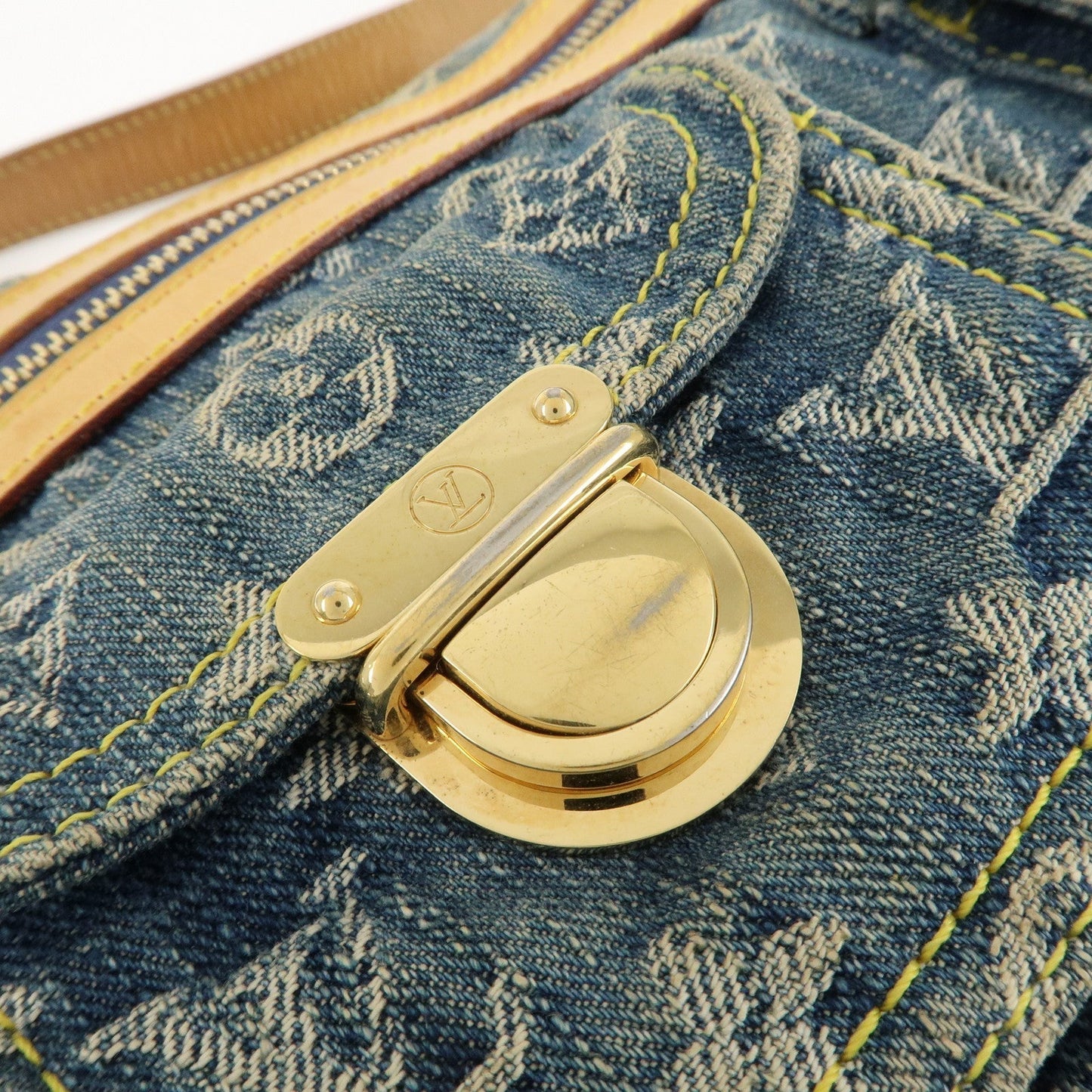 Louis Vuitton Monogram Denim Baggy PM 2Way Shoulder Bag M95049