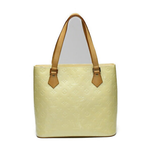 Louis Vuitton Cream Houston Vernis Tote Bag