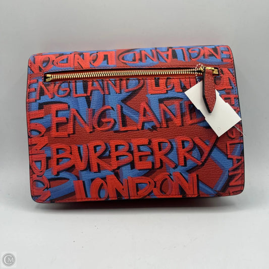 Macken Graffiti Print Crossbody By Burberry