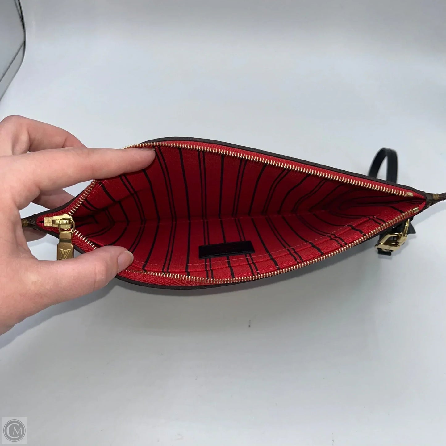 Wristlet Luxury Designer By Louis Vuitton, Size: Medium