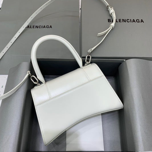 BLN-Ciaga Hourglass Small Handbag In White, For Women,  Bags 9in/23Amelia5928331QJ4Y9028