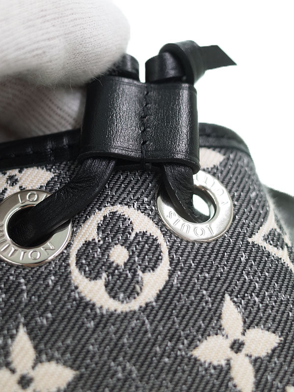 Louis Vuitton Monogram Jacquard Denim Nano Noe Shoulder Bag