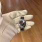 Gucci Black Round Dial Stainless Bangle Belt Clasp
