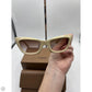 Sunglasses Luxury Designer By Burberry, Size: Medium