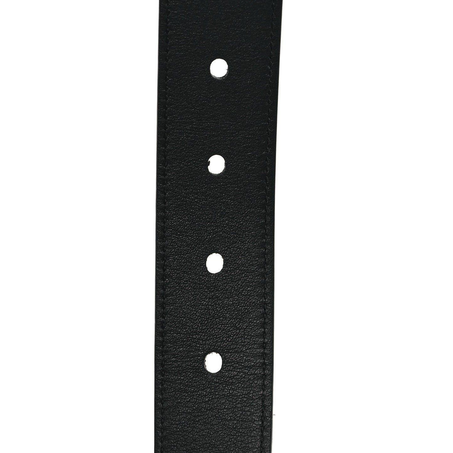 Saint Laurent Suede Calfskin Monogram Square Buckle Belt 90 36 Black