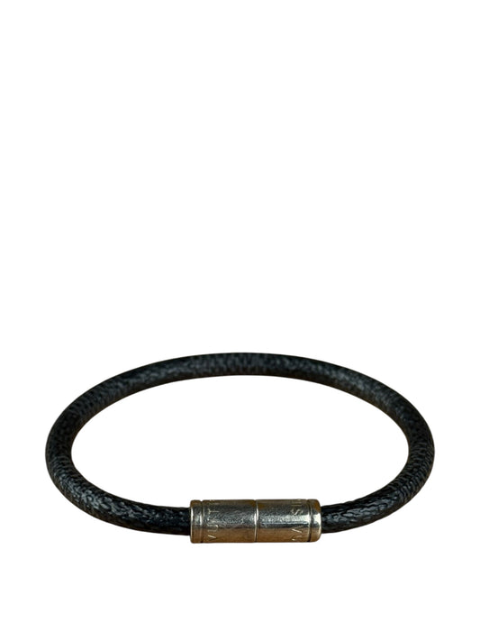 Louis Vuitton Damier Graphite Keep It Bracelet