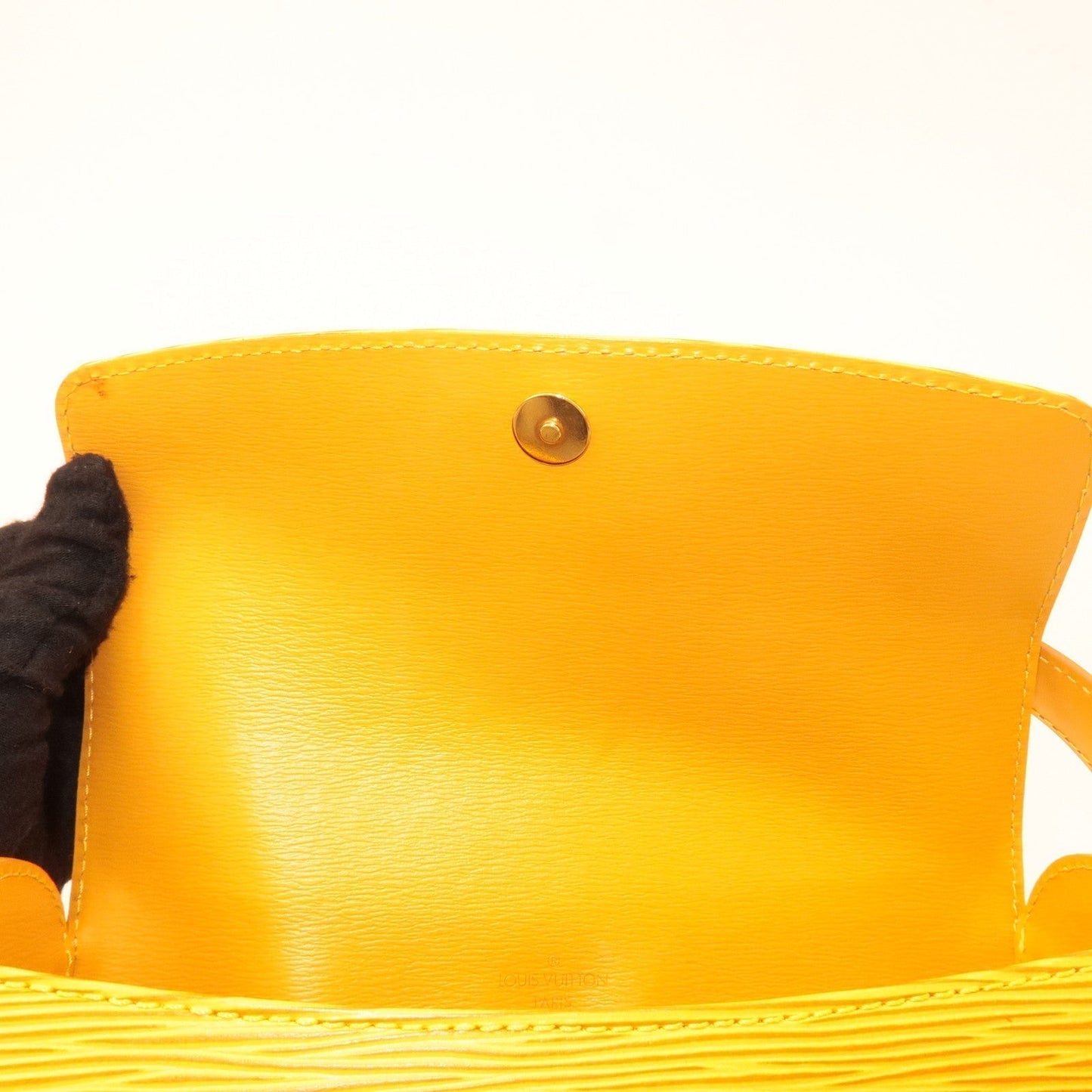 Louis Vuitton Epi Buci Shoulder Bag Tassili Yellow M52209
