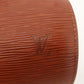 Louis Vuitton Epi Soufflot Shoulder Bag Kenya Brown M52223
