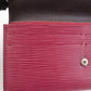 Louis Vuitton Epi Portefeuille Emily Wallet Fuchisa M60851