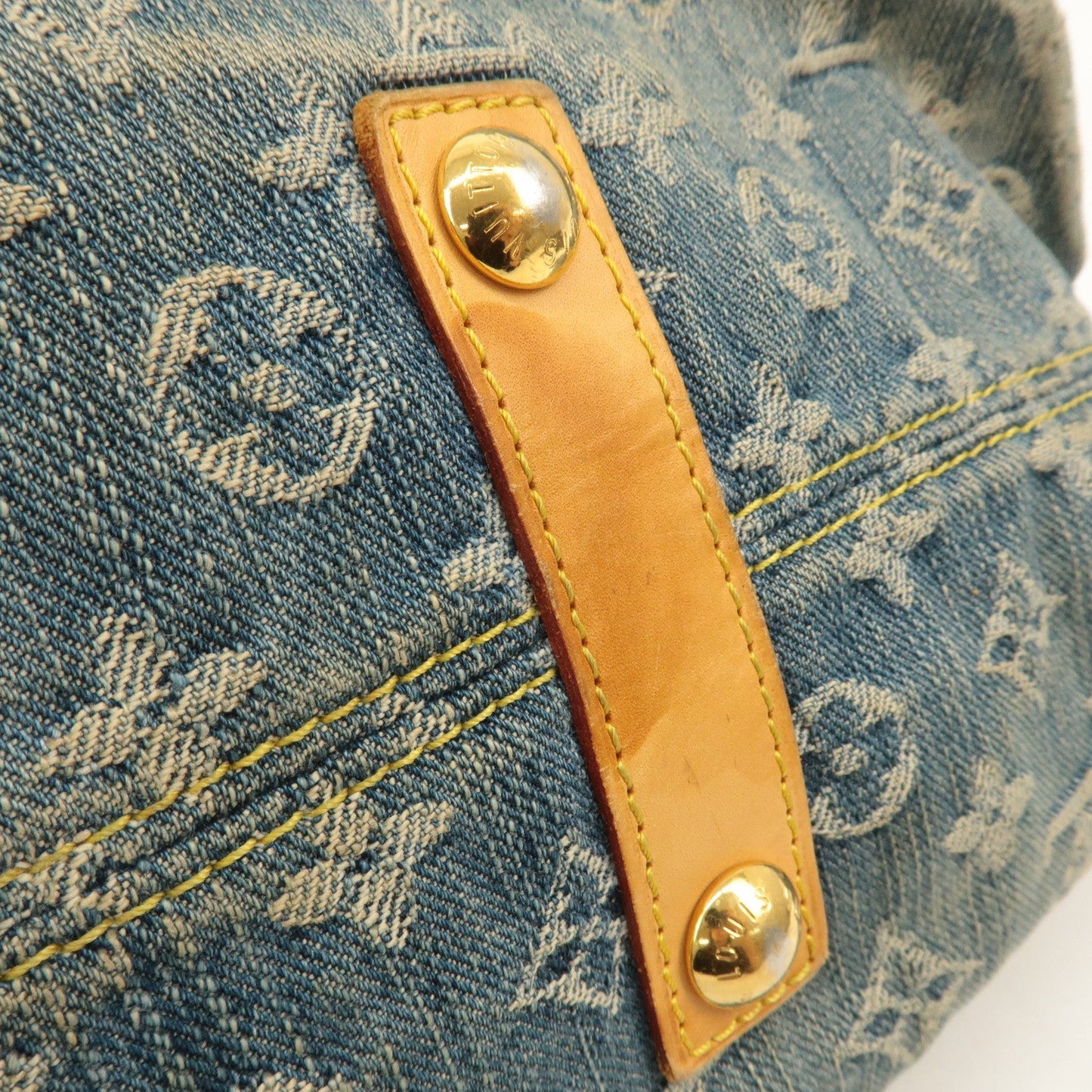 Louis Vuitton Monogram Denim Neo Cabby MM 2Way Bag M95349