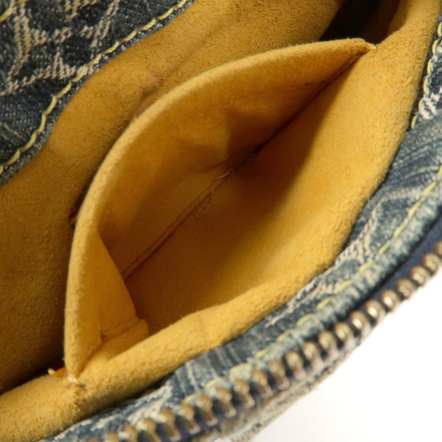 Louis Vuitton Monogram Denim Trousse Raye Pouch Blue M95335