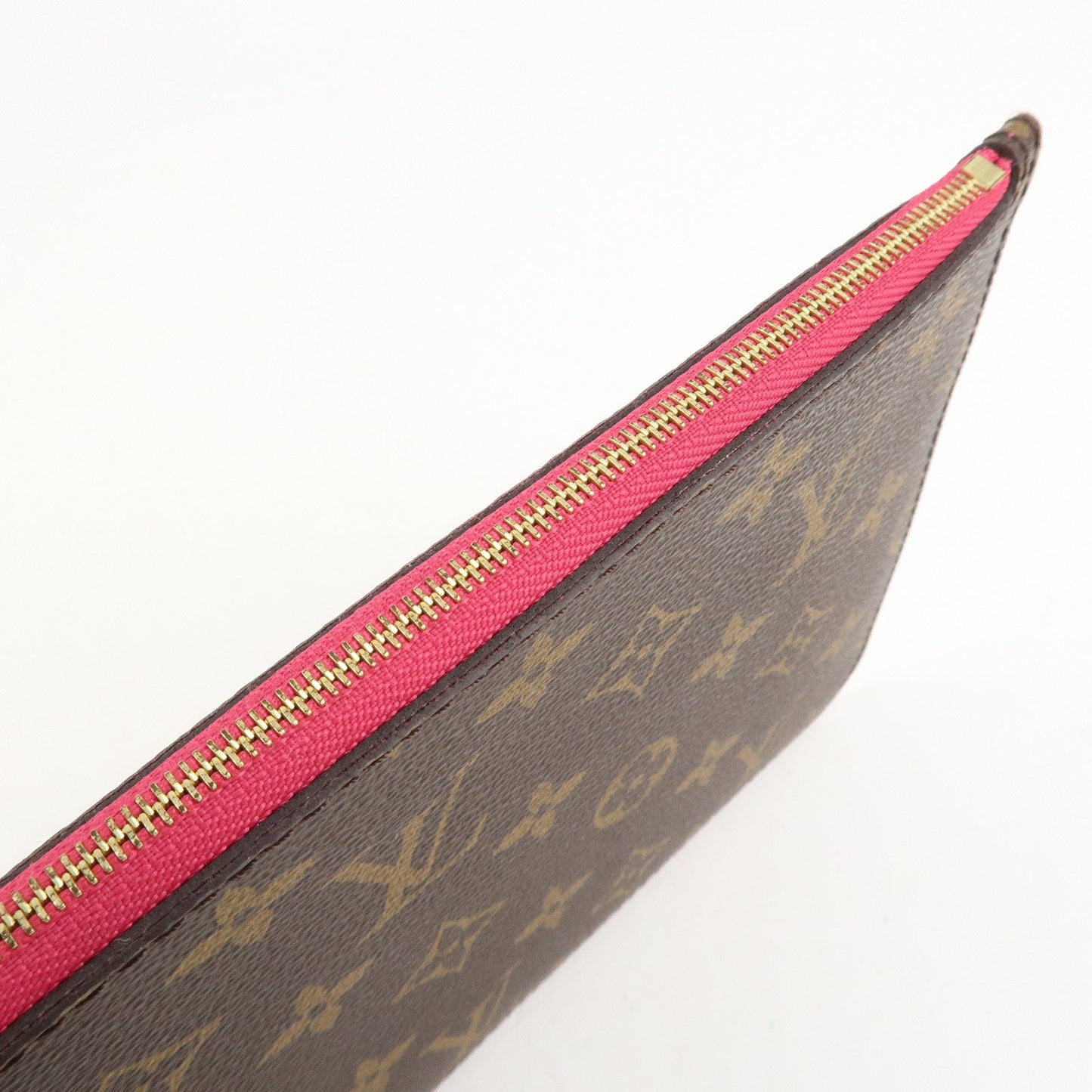 Louis Vuitton Monogram Pouch for Neverfull MM Brown