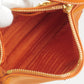 Prada Logo Nylon Leather Shoulder Bag Pouch Orange BN1833