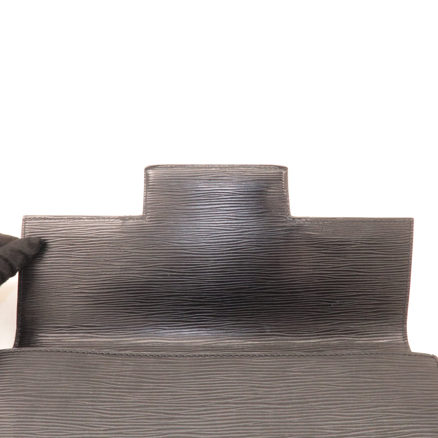 Louis Vuitton Epi Leather Chaillot Clutch Bag Black Noir M52542