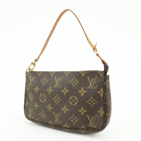 Louis Vuitton Monogram Pochette Accessoires Pouch Hand Bag M51980